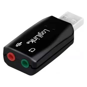 Tarjeta de sonido USB LOGILINK UA0053 — interfaz USB, salida de audio 5.1 canales