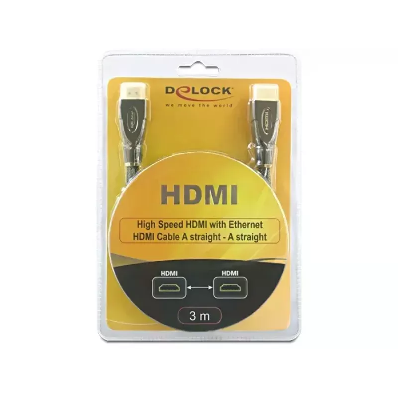 Cable HDMI DeLOCK 3 m AM/AM