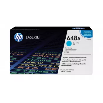 Tóner HP 648A CE261A 7000 páginas cian