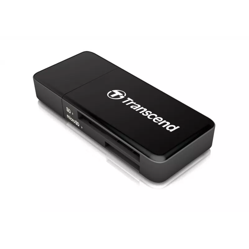 TRANSCEND Lector de tarjetas Rdf5 USB3.0 Negro