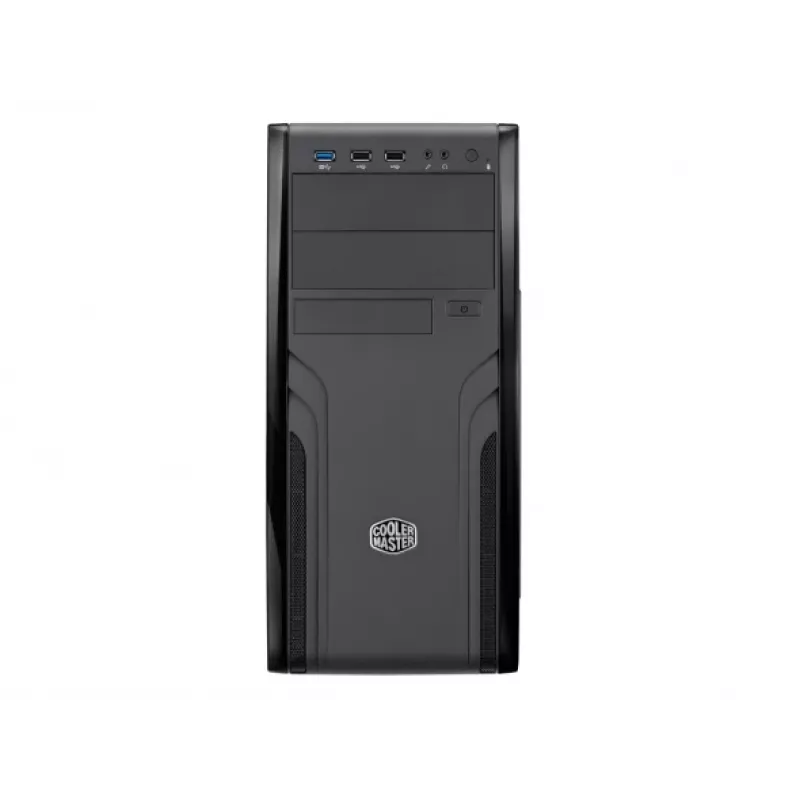 Carcasa COOLER MASTER Coolermaster Force 500 semitorre ATX sin fuente de alimentación negra