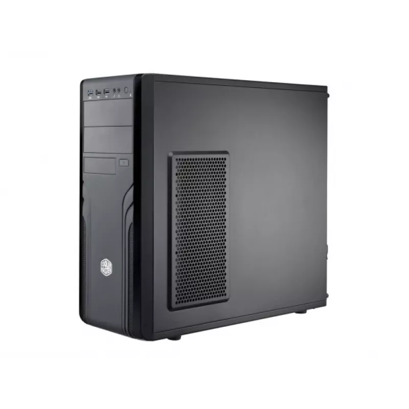 Carcasa COOLER MASTER Coolermaster Force 500 semitorre ATX sin fuente de alimentación negra