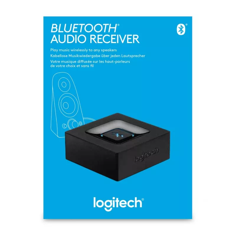 Logitech 980-000912 receptor de audio Bluetooth, negro