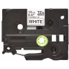Cinta de rotular Brother TZE-FX231, negro sobre blanco TZ