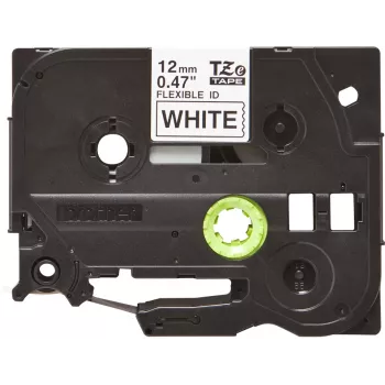 Cinta de rotular Brother TZE-FX231, negro sobre blanco TZ