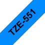Cinta de rotular TZ Brother TZE-551