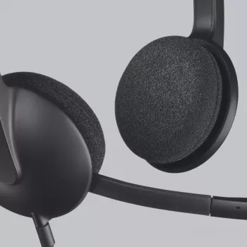 LOGITECH H340 - USB - auricular - negro