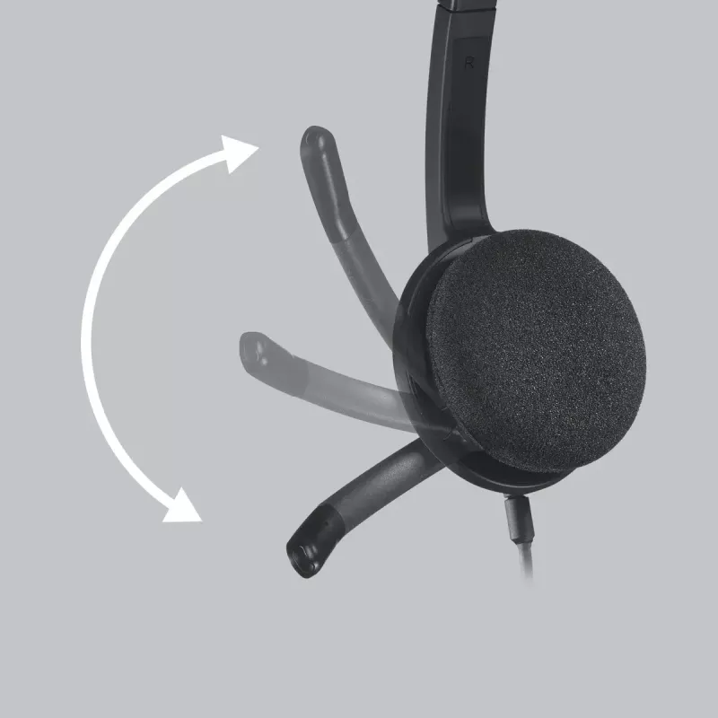 LOGITECH H340 - USB - auricular - negro