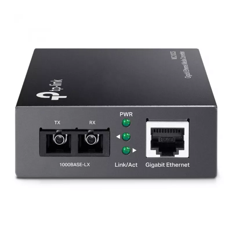 Convertidor de medios TP-Link MC210CS, Gigabit, 1000 Mbit/s, conector macho SC
