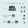 Convertidor de medios TP-Link MC210CS, Gigabit, 1000 Mbit/s, conector macho SC