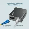 Convertidor de medios TP-Link MC210CS, Gigabit, 1000 Mbit/s, conector macho SC