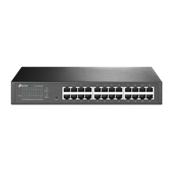 Switch Easy Smart TP-Link 24 puertos Gigabit, gestionado, L2, Gigabit Ethernet (10/100/1000), montaje en rack, 1U