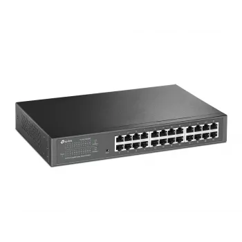 Switch Easy Smart TP-Link 24 puertos Gigabit, gestionado, L2, Gigabit Ethernet (10/100/1000), montaje en rack, 1U