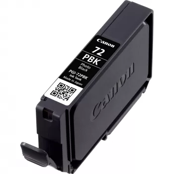 Cartucho de tinta Canon PGI-72PBK negro fotográfico a base de colorante rendimiento estándar 510 páginas