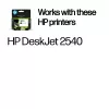 HP 301XL cartucho de tinta original negro, alto rendimiento, negro, 1 ud., 360 páginas