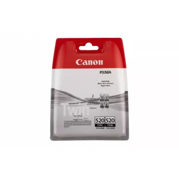 Cartucho Canon Ink 2932B012 PGI-520 pack doble negro
