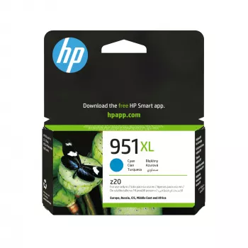 HP 951XL cartucho de tinta original cian (alto rendimiento)