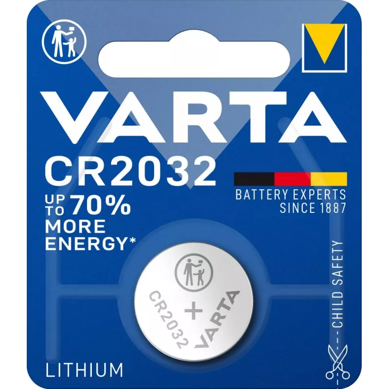 Pila desechable Varta CR2032 V 1-BL (6032) litio