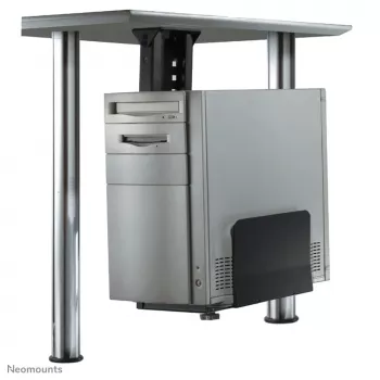 Neomounts CPU-D200BLACK soporte para CPU - máx. 30 kg - universal, soporte para CPU montable en escritorio, 30 kg, negro, acero, Taiwan, 230 mm
