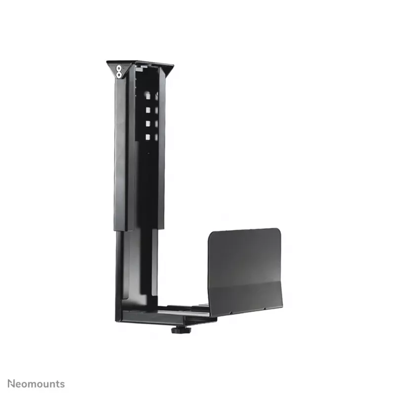Neomounts CPU-D200BLACK soporte para CPU - máx. 30 kg - universal, soporte para CPU montable en escritorio, 30 kg, negro, acero, Taiwan, 230 mm