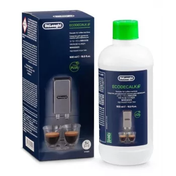 De’Longhi DLSC500 EcoDecalk, descalcificador, blanco, 0,5 L, 1 ud., 80 mm, 80 mm