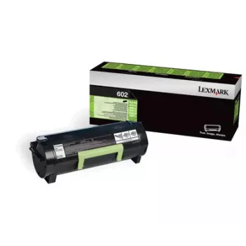 Lexmark 602 cartucho de tóner, 2000 páginas, negro