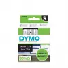 Etiquetas DYMO Authentic D1 | rollo de 24 mm x 7 m | impresión negra sobre transparente | etiquetas autoadhesivas para impresoras de etiquetas LabelManager