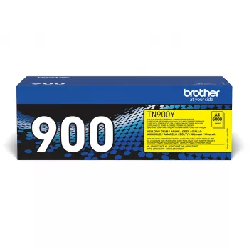 Cartucho de tóner Brother TN-900Y 1 ud. original amarillo