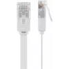 Cable de red Goobay 95156 RJ-45 Cat6 10 m blanco