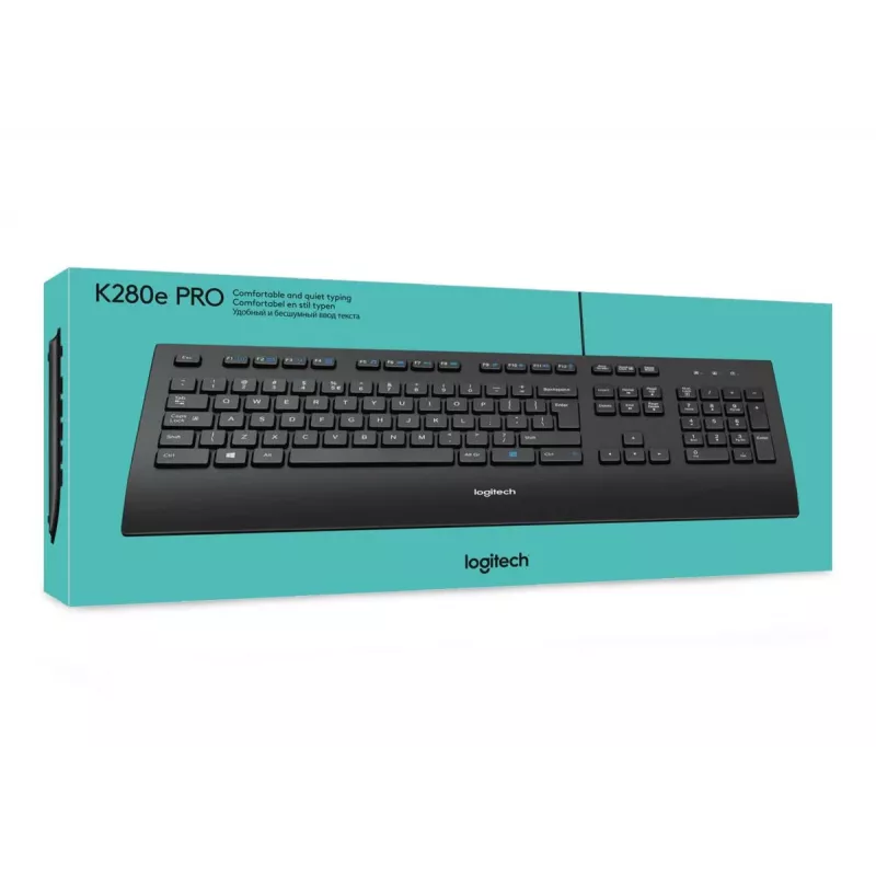 Teclado con cable LOGITECH K280e - Qwerty Us Int'l