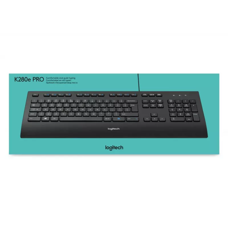 Teclado con cable LOGITECH K280e - Qwerty Us Int'l