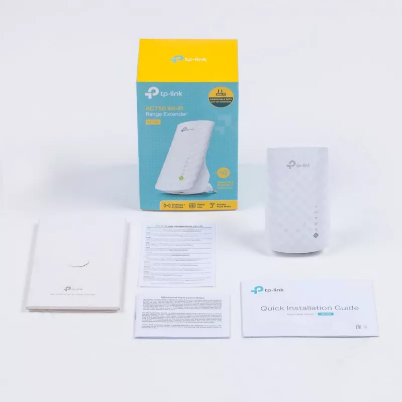Extensor de red TP-Link RE200 repetidor de red blanco 10, 100 Mbit/s