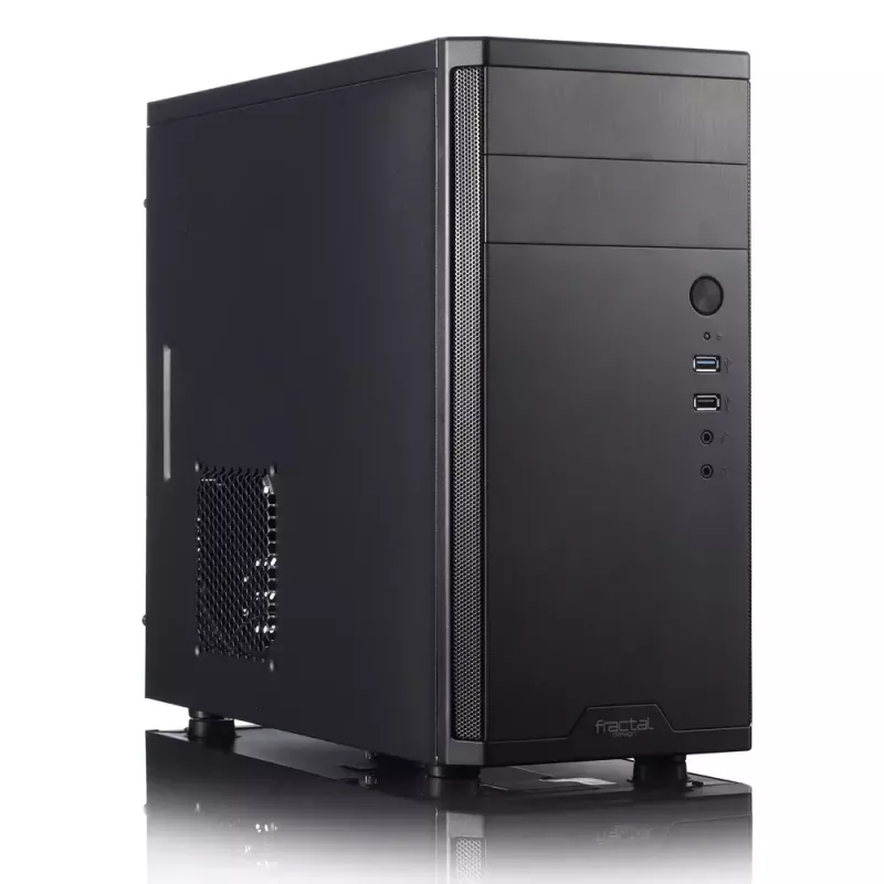 Caja de PC Fractal Design Core 1100 Mini Tower negra