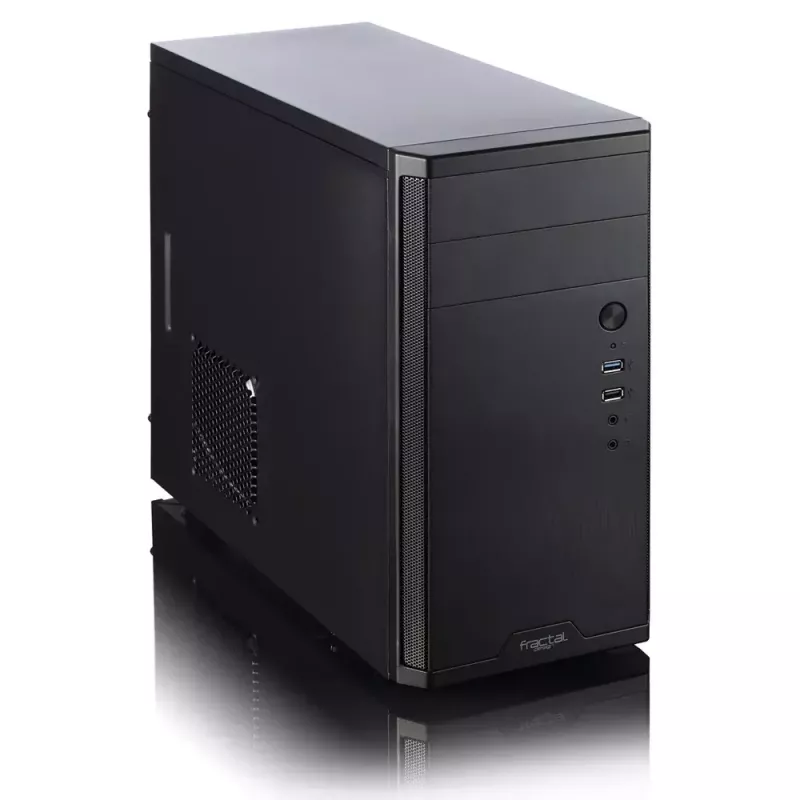 Caja de PC Fractal Design Core 1100 Mini Tower negra