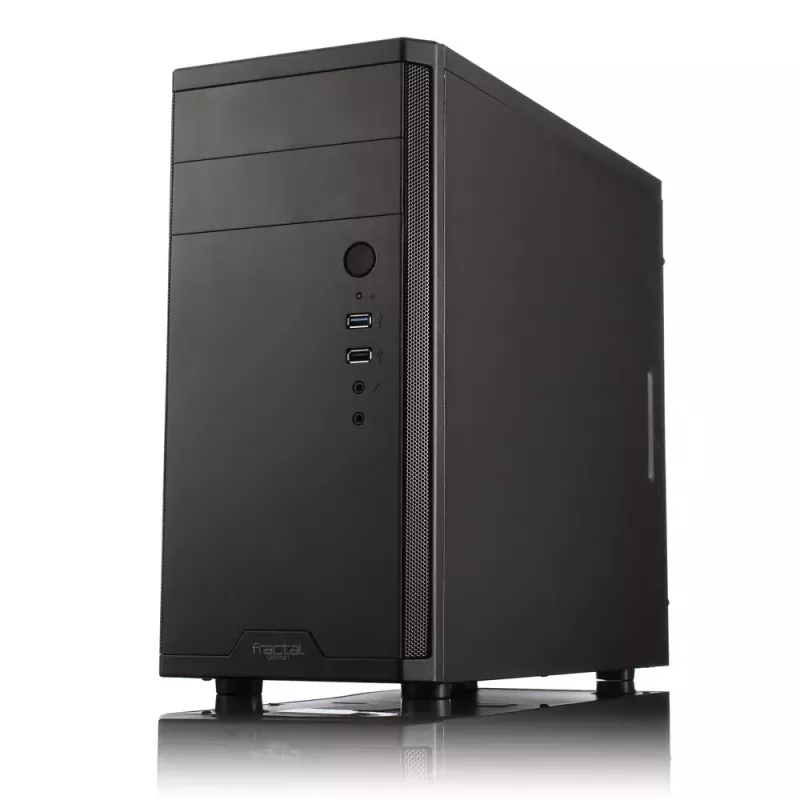 Caja de PC Fractal Design Core 1100 Mini Tower negra