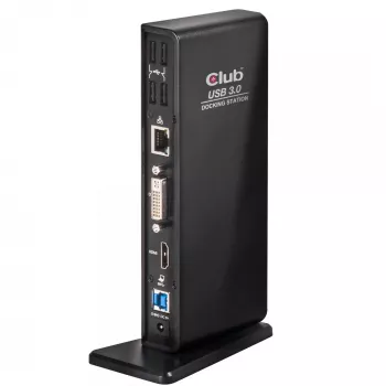 CLUB3D USB Gen1 Type A Dual Display (HDMI y DVI) DisplayLink™ Docking Station