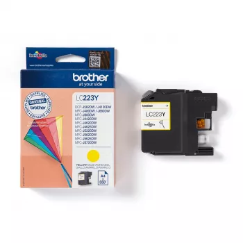 Brother LC223Y Cartucho de tinta 1 ud. Original Amarillo