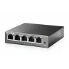 TP-Link Switch Gigabit Easy Smart de 5 puertos, Gestionado, L2, Gigabit Ethernet (10/100/1000)