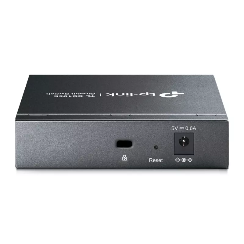 TP-Link Switch Gigabit Easy Smart de 5 puertos, Gestionado, L2, Gigabit Ethernet (10/100/1000)