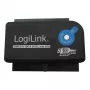 Adaptador de cable LogiLink AU0028A USB 3.0 IDE SATA Negro