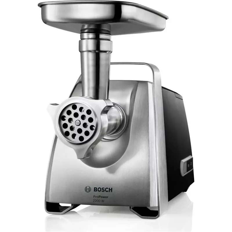 Bosch MFW68660 Picadora de carne 800 W Negro, Cromo