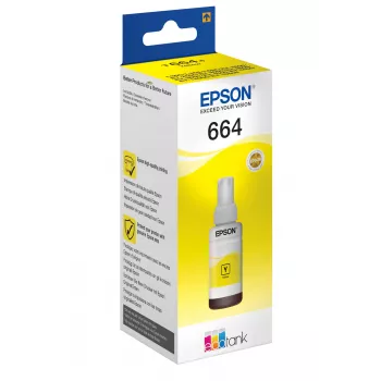 Epson 664 Ecotank Botella de tinta amarilla (70 ml)