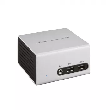 Estación de acoplamiento mini CLUB3D USB 3.2 Gen 1 4K UHD a 30Hz diseño ultra slim