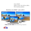 Estación de acoplamiento mini CLUB3D USB 3.2 Gen 1 4K UHD a 30Hz diseño ultra slim