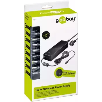Fuente de alimentación para portátil Goobay 134,5 W