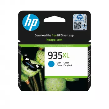 Cartucho de tinta original HP 935XL alto rendimiento cian