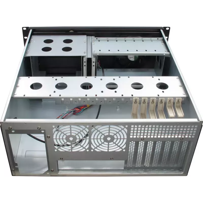 Carcasa de servidor Inter-Tech IPC 4U-4088-S rack negra