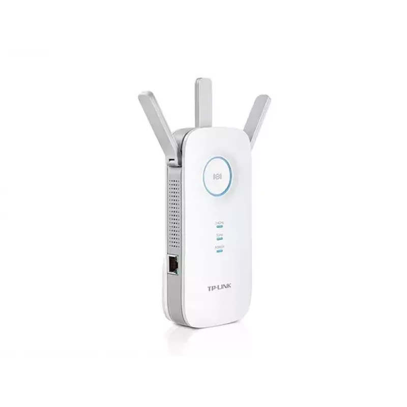 Extensor TP-LINK RE450 802.11ac, 2,4 GHz/5 GHz, 450+1300 Mbit/s, 10/100/1000 Mbit/s, puertos Ethernet LAN (RJ-45) 1, tipo de antena 3x externa