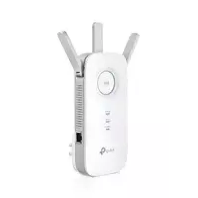Extensor TP-LINK RE450 802.11ac, 2,4 GHz/5 GHz, 450+1300 Mbit/s, 10/100/1000 Mbit/s, puertos Ethernet LAN (RJ-45) 1, tipo de antena 3x externa
