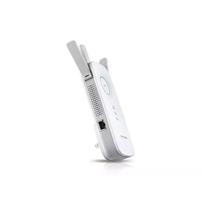 Extensor TP-LINK RE450 802.11ac, 2,4 GHz/5 GHz, 450+1300 Mbit/s, 10/100/1000 Mbit/s, puertos Ethernet LAN (RJ-45) 1, tipo de antena 3x externa